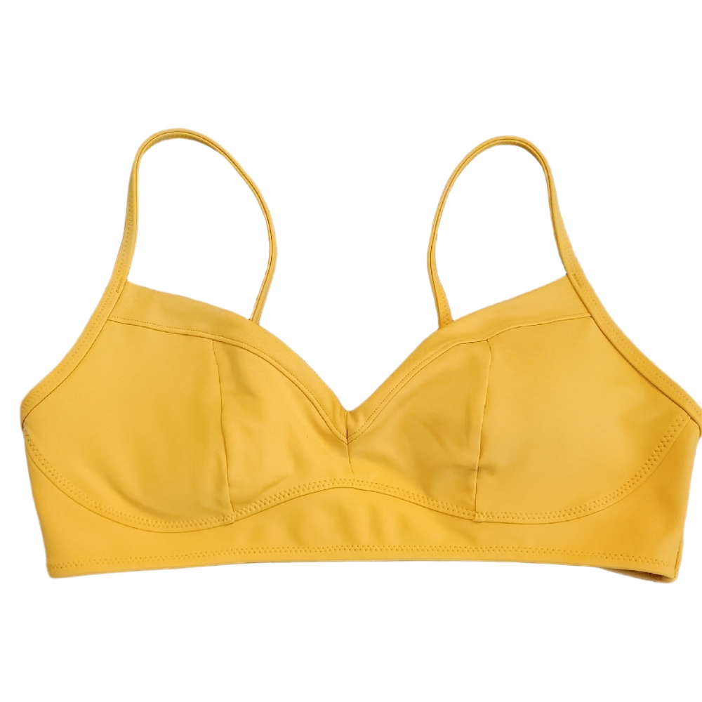 Athleta Sculpted Bikini Top Size Large EUC